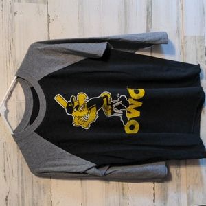 Iowa Hawkeyes 3/4 sleeve baseball shirt